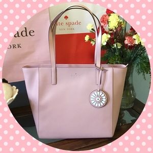 Kate Spade Rosa Medium Tote. Rossy Cheek.